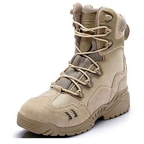 Men's Combat Boots Cowhide Winter / Fall & Winter Casual / British Boots Hiking Shoes Warm Booties / Ankle Boots Black / Beige
Men's Combat Boots Cowhide Winter / Fall & Winter Casual / British Boots Hiking Shoes Warm Booties / Ankle Boots Black / Beige