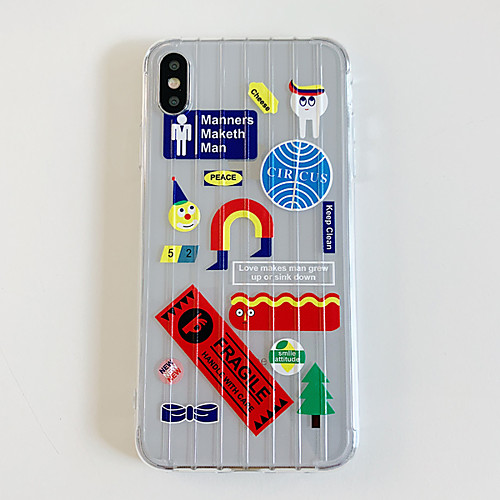 Case For Apple iPhone XS / iPhone XR / iPhone XS Max Ultra-thin / Pattern Back Cover Word / Phrase / Cartoon TPU
Case For Apple iPhone XS / iPhone XR / iPhone XS Max Ultra-thin / Pattern Back Cover Word / Phrase / Cartoon TPU