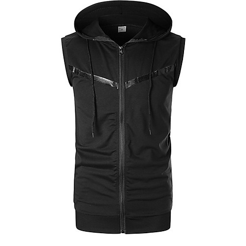 Men's Solid Colored Sleeveless Vest Sweater Jumper, Hooded Black / White / Red US36 / UK36 / EU44 / US40 / UK40 / EU48 / US42 / UK42 / EU50
Men's Solid Colored Sleeveless Vest Sweater Jumper, Hooded Black / White / Red US36 / UK36 / EU44 / US40 / UK40 / EU48 / US42 / UK42 / EU50