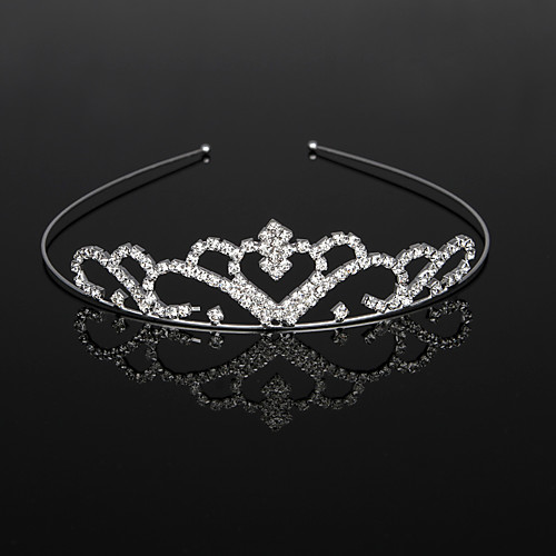 Cubic Zirconia / Rhinestone / Alloy Headbands / Hair Combs / Headdress with Crystals / Rhinestones 1 Piece Wedding / Birthday Headpiece
Cubic Zirconia / Rhinestone / Alloy Headbands / Hair Combs / Headdress with Crystals / Rhinestones 1 Piece Wedding / Birthday Headpiece