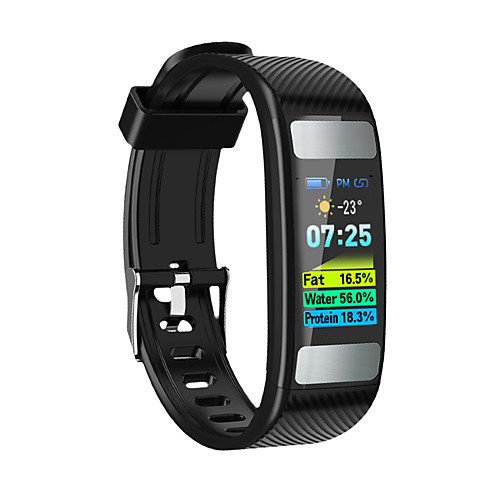 DMDG® Body Bracelet Smart Sports Bracelet Watch Men and women Body Fat Detection Heart Rate Monitor Bluetooth Pedometer Wristband for Android IOS
DMDG® Body Bracelet Smart Sports Bracelet Watch Men and women Body Fat Detection Heart Rate Monitor Bluetooth Pedometer Wristband for Android IOS