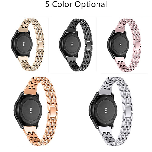 Suitable for samsung S3 smart watches the Galaxy watch strap five bead two set auger metal strip
Suitable for samsung S3 smart watches the Galaxy watch strap five bead two set auger metal strip