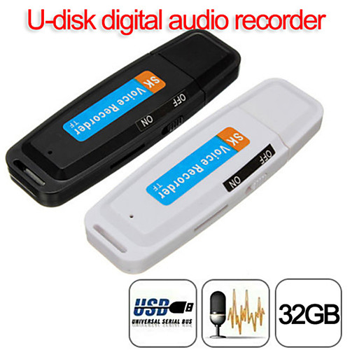 U-Disk Digital Audio Voice Recorder Pen Charger USB Flash Drive up to 32GB Micro SD TF High Quality SK001
U-Disk Digital Audio Voice Recorder Pen Charger USB Flash Drive up to 32GB Micro SD TF High Quality SK001
