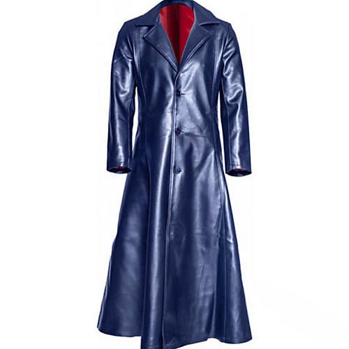 Women's Daily Long Coat, Solid Colored Notch Lapel Long Sleeve PU Black / Red / Navy Blue
Women's Daily Long Coat, Solid Colored Notch Lapel Long Sleeve PU Black / Red / Navy Blue