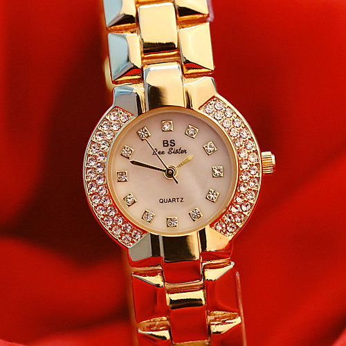 Women's Quartz Watches Luxury Fashion Silver Gold Stainless Steel Quartz Gold Silver Shock Resistant Casual Watch 30 m 1 pc Analog One Year Battery Life
Women's Quartz Watches Luxury Fashion Silver Gold Stainless Steel Quartz Gold Silver Shock Resistant Casual Watch 30 m 1 pc Analog One Year Battery Life