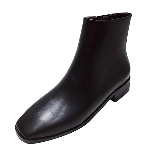 Women's Boots Low Heel Round Toe PU Casual / British Walking Shoes Spring & Fall / Winter Black / Coffee
Women's Boots Low Heel Round Toe PU Casual / British Walking Shoes Spring & Fall / Winter Black / Coffee
