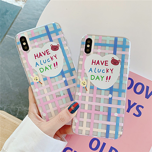 Case For Apple iPhone XS / iPhone XR / iPhone XS Max Transparent / Pattern Back Cover Word / Phrase TPU
Case For Apple iPhone XS / iPhone XR / iPhone XS Max Transparent / Pattern Back Cover Word / Phrase TPU