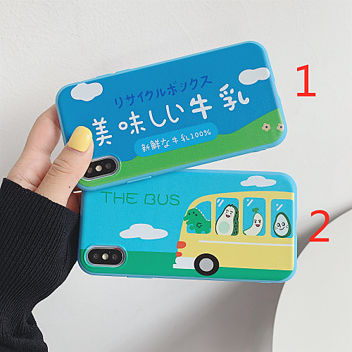 Case For Apple iPhone 11 / iPhone 11 Pro / iPhone 11 Pro Max Frosted / Pattern Back Cover Cartoon TPU
Case For Apple iPhone 11 / iPhone 11 Pro / iPhone 11 Pro Max Frosted / Pattern Back Cover Cartoon TPU