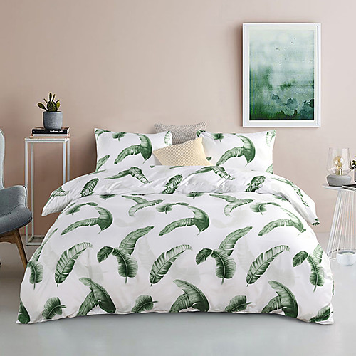 Duvet Cover Sets Trees / Leaves Polyester / Polyamide Reactive Print / Printed 3 PieceBedding Sets
Duvet Cover Sets Trees / Leaves Polyester / Polyamide Reactive Print / Printed 3 PieceBedding Sets