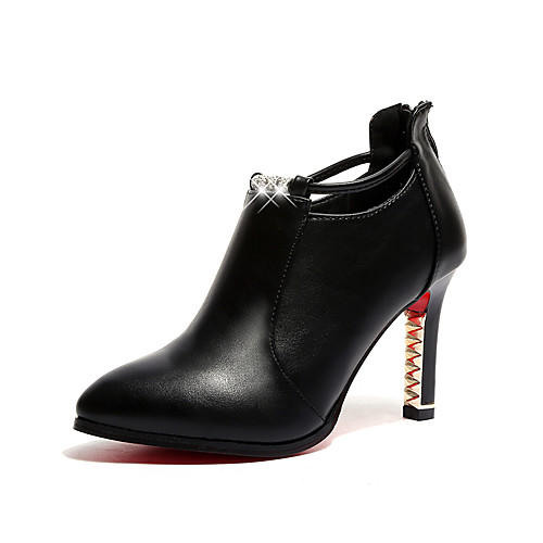 Women's Boots Stiletto Heel Pointed Toe Sparkling Glitter PU Booties / Ankle Boots Casual Walking Shoes Fall & Winter Black / Red
Women's Boots Stiletto Heel Pointed Toe Sparkling Glitter PU Booties / Ankle Boots Casual Walking Shoes Fall & Winter Black / Red