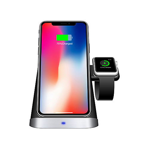 3 in 1 Wireless Charger Stand Holder 10W Qi Fast Wireless Charging Station for iPhone 11/11Pro/11 Pro Max/Xs Max/XR/X Samsung Galaxy S10 for Apple iWatch Series 5/4/3/2/1 and AirPods
3 in 1 Wireless Charger Stand Holder 10W Qi Fast Wireless Charging Station for iPhone 11/11Pro/11 Pro Max/Xs Max/XR/X Samsung Galaxy S10 for Apple iWatch Series 5/4/3/2/1 and AirPods