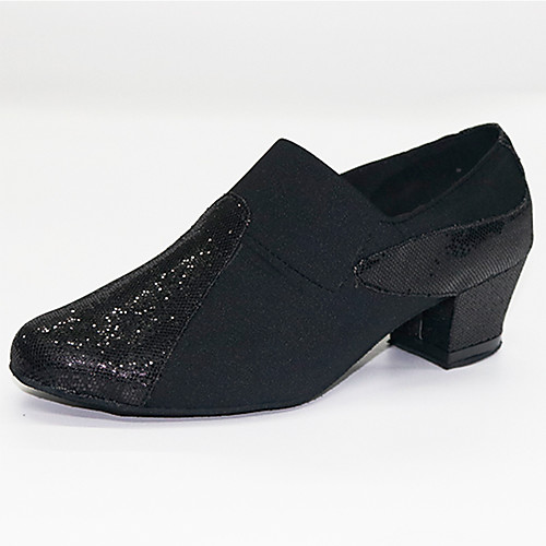 Women's Dance Shoes Synthetics Modern Shoes Heel Thick Heel Customizable Black
Women's Dance Shoes Synthetics Modern Shoes Heel Thick Heel Customizable Black