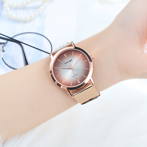 Women's Quartz Watches Casual Fashion Black Silver Red Alloy Chinese Quartz Black Blushing Pink Silver New Design Casual Watch 1 pc Analog One Year Battery Life
Women's Quartz Watches Casual Fashion Black Silver Red Alloy Chinese Quartz Black Blushing Pink Silver New Design Casual Watch 1 pc Analog One Year Battery Life