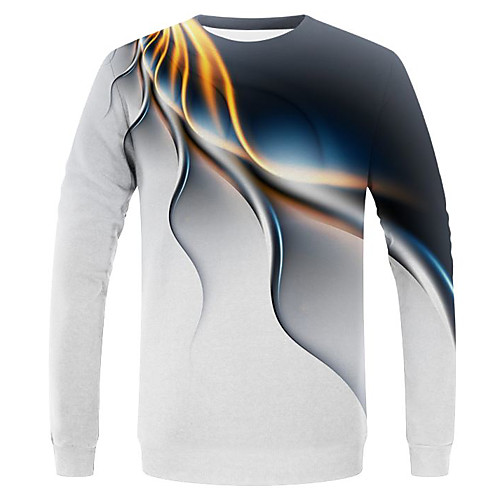 Men's Daily Holiday Street chic / Exaggerated EU / US Size T-shirt - Color Block / Solid Colored Round Neck White / Long Sleeve
Men's Daily Holiday Street chic / Exaggerated EU / US Size T-shirt - Color Block / Solid Colored Round Neck White / Long Sleeve