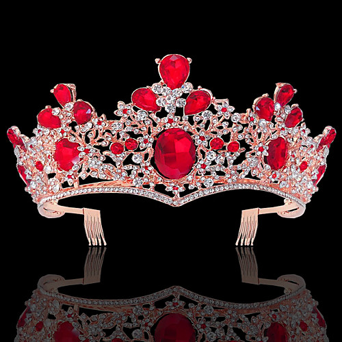 Alloy Headdress / Hair Accessory with Crystal / Rhinestone 1 Piece Wedding / Special Occasion Headpiece
Alloy Headdress / Hair Accessory with Crystal / Rhinestone 1 Piece Wedding / Special Occasion Headpiece
