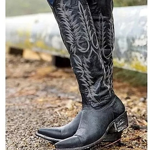 Women's Boots Low Heel Round Toe PU Mid-Calf Boots Winter Black / Yellow / Red
Women's Boots Low Heel Round Toe PU Mid-Calf Boots Winter Black / Yellow / Red