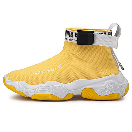 Men's Comfort Shoes Mesh Fall & Winter Athletic Shoes Black / White / Black / Yellow / Yellow
Men's Comfort Shoes Mesh Fall & Winter Athletic Shoes Black / White / Black / Yellow / Yellow