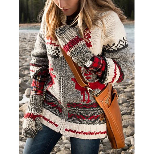 Women's Christmas Animal Long Sleeve Cardigan Sweater Jumper, V Neck Purple / Blue / Red S / M / L
Women's Christmas Animal Long Sleeve Cardigan Sweater Jumper, V Neck Purple / Blue / Red S / M / L