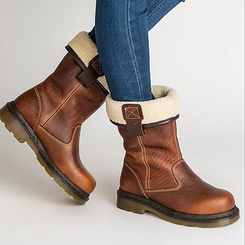 Women's Boots Flat Heel Round Toe PU Booties / Ankle Boots Fall & Winter Brown
Women's Boots Flat Heel Round Toe PU Booties / Ankle Boots Fall & Winter Brown