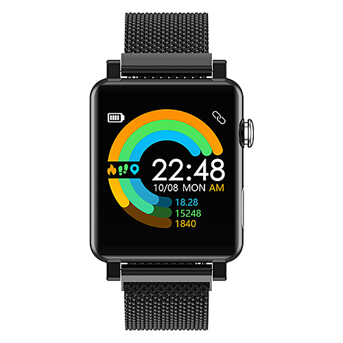 DMDG Smartwatch Stainless Steel BT Fitness Tracker Support ECG Blood Pressure Monitoring Sport Smart Watch for Apple/ Samsung/ Android Phones
DMDG Smartwatch Stainless Steel BT Fitness Tracker Support ECG Blood Pressure Monitoring Sport Smart Watch for Apple/ Samsung/ Android Phones