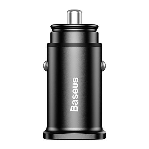Baseus Square metal AA 30W Dual QC3.0 Quick Car Charger(QC3.0SCPAFC) Silver/Black
Baseus Square metal AA 30W Dual QC3.0 Quick Car Charger(QC3.0SCPAFC) Silver/Black