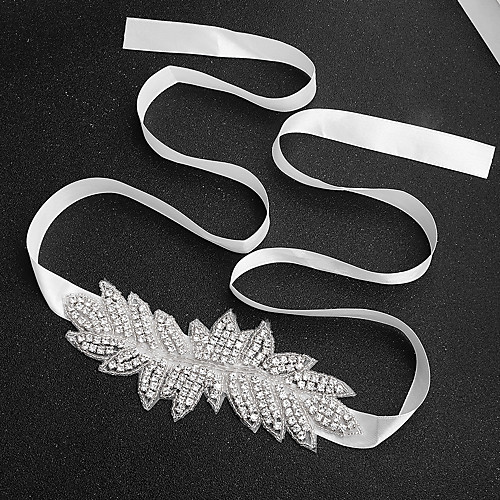 Rhinestone Headbands with Rhinestone / Ribbons 1 Piece Wedding / Daily Wear Headpiece
Rhinestone Headbands with Rhinestone / Ribbons 1 Piece Wedding / Daily Wear Headpiece