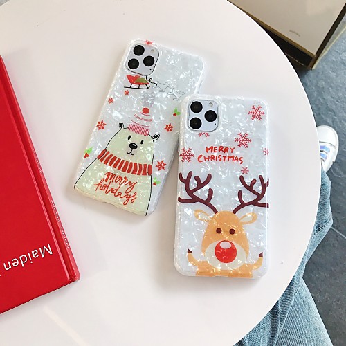 Case For Apple iPhone 11 / iPhone 11 Pro / iPhone 11 Pro Max Dustproof / IMD / Ultra-thin Back Cover Cartoon / Christmas TPU
Case For Apple iPhone 11 / iPhone 11 Pro / iPhone 11 Pro Max Dustproof / IMD / Ultra-thin Back Cover Cartoon / Christmas TPU