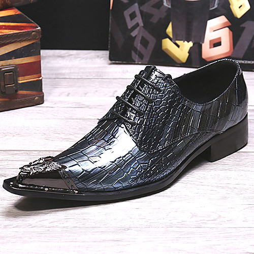 Men's Novelty Shoes Nappa Leather Spring & Summer / Fall & Winter Vintage / British Oxfords Non-slipping Blue / Party & Evening
Men's Novelty Shoes Nappa Leather Spring & Summer / Fall & Winter Vintage / British Oxfords Non-slipping Blue / Party & Evening