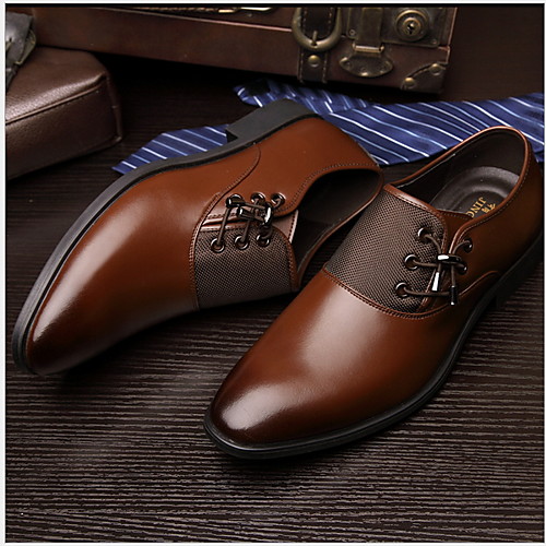 Men's Comfort Shoes Cowhide Fall & Winter Oxfords Booties / Ankle Boots Black / Brown
Men's Comfort Shoes Cowhide Fall & Winter Oxfords Booties / Ankle Boots Black / Brown