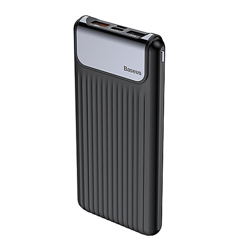 Baseus Thin QC3.0 MT Daul input Digital display Power bank 10000mAh White
Baseus Thin QC3.0 MT Daul input Digital display Power bank 10000mAh White