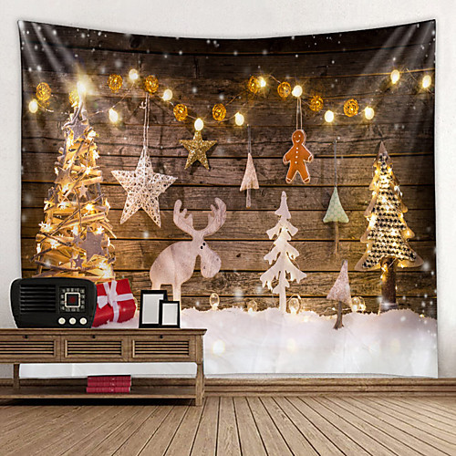 Christmas Wall Decor 100% Polyester Classic / Modern Wall Art, Wall Tapestries Decoration
Christmas Wall Decor 100% Polyester Classic / Modern Wall Art, Wall Tapestries Decoration