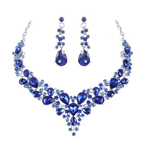 Women's Clear Blue Red AAA Cubic Zirconia Drop Earrings Collar Necklace Chandelier Heart Fashion Elegant Earrings Jewelry Transparent / White / Blue For Wedding Engagement Holiday 1 set
Women's Clear Blue Red AAA Cubic Zirconia Drop Earrings Collar Necklace Chandelier Heart Fashion Elegant Earrings Jewelry Transparent / White / Blue For Wedding Engagement Holiday 1 set