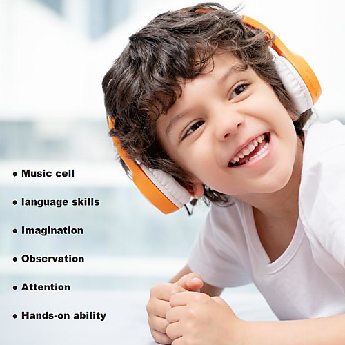 Bamini Free Over-ear Child Headphone Wireless Mobile Phone Bluetooth 4.2 Stereo with Microphone with Volume Control
Bamini Free Over-ear Child Headphone Wireless Mobile Phone Bluetooth 4.2 Stereo with Microphone with Volume Control