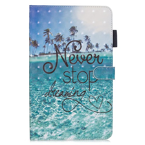 Case For Samsung Galaxy Tab A2 10.5(2018) / Samsung Tab A 10.1(2019)T510 Wallet / with Stand / Flip Full Body Cases Word / Phrase PU Leather
Case For Samsung Galaxy Tab A2 10.5(2018) / Samsung Tab A 10.1(2019)T510 Wallet / with Stand / Flip Full Body Cases Word / Phrase PU Leather