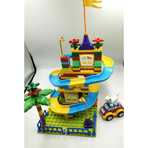 Marble Track Set Marble Run Steam Locomotive Creative Parent-Child Interaction Soft Plastic Kid's All Toy Gift 183 pcs
Marble Track Set Marble Run Steam Locomotive Creative Parent-Child Interaction Soft Plastic Kid's All Toy Gift 183 pcs