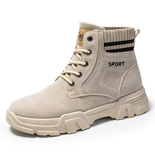 Men's Combat Boots Faux Leather Winter Casual Boots Warm Black / Camel / Beige
Men's Combat Boots Faux Leather Winter Casual Boots Warm Black / Camel / Beige