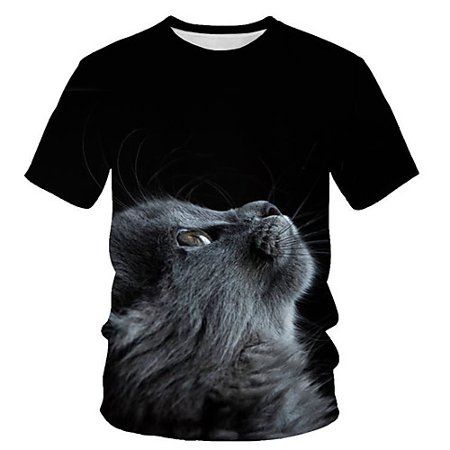 Men's Daily Holiday Punk & Gothic / Exaggerated EU / US Size T-shirt - Color Block Print Round Neck Black / Short Sleeve
Men's Daily Holiday Punk & Gothic / Exaggerated EU / US Size T-shirt - Color Block Print Round Neck Black / Short Sleeve