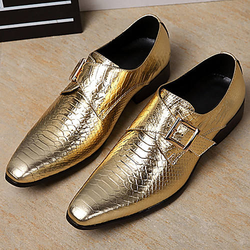 Men's Leather Shoes Nappa Leather Spring & Summer / Fall & Winter Vintage / British Loafers & Slip-Ons Non-slipping Black / Gold / Silver / Party & Evening
Men's Leather Shoes Nappa Leather Spring & Summer / Fall & Winter Vintage / British Loafers & Slip-Ons Non-slipping Black / Gold / Silver / Party & Evening
