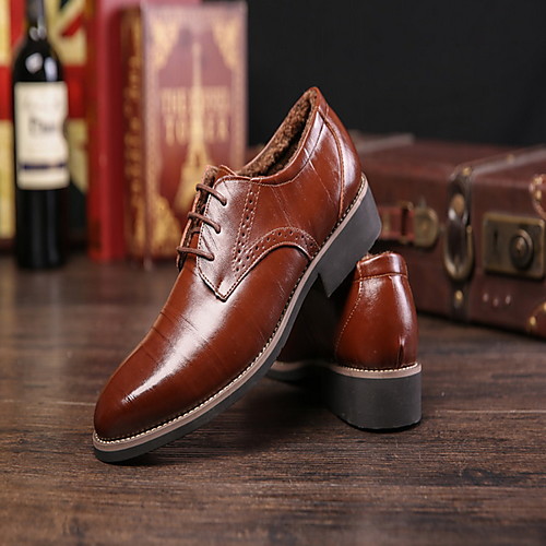 Men's Printed Oxfords Rubber / Microfiber Winter Oxfords Black / Brown / Dark Brown
Men's Printed Oxfords Rubber / Microfiber Winter Oxfords Black / Brown / Dark Brown