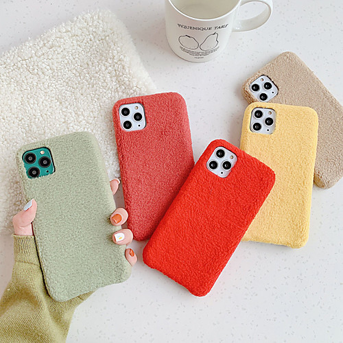 Case For Apple iPhone 11 / iPhone 11 Pro / iPhone 11 Pro Max Shockproof Back Cover Solid Colored / Plush TPU / Cotton Fabric
Case For Apple iPhone 11 / iPhone 11 Pro / iPhone 11 Pro Max Shockproof Back Cover Solid Colored / Plush TPU / Cotton Fabric