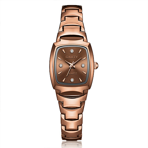 Women's Quartz Watches Cubic Zirconia Casual Elegant Silver Gold Alloy Quartz GoldenWhite Gold Silver / Black Casual Watch Imitation Diamond 1 pc Analog One Year Battery Life
Women's Quartz Watches Cubic Zirconia Casual Elegant Silver Gold Alloy Quartz GoldenWhite Gold Silver / Black Casual Watch Imitation Diamond 1 pc Analog One Year Battery Life