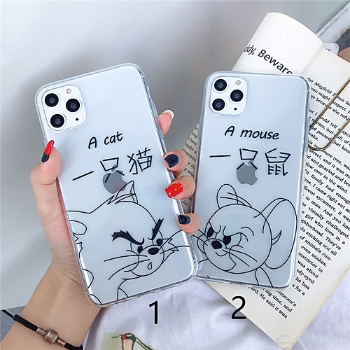 Case For Apple iPhone 11 / iPhone 11 Pro / iPhone 11 Pro Max Pattern Back Cover Cartoon TPU