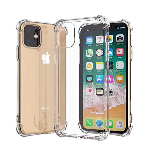 Case For Apple iPhone 11 / iPhone 11 Pro / iPhone 11 Pro Max Shockproof / Dustproof / Ultra-thin Back Cover Transparent / Solid Colored TPU / Metal
Case For Apple iPhone 11 / iPhone 11 Pro / iPhone 11 Pro Max Shockproof / Dustproof / Ultra-thin Back Cover Transparent / Solid Colored TPU / Metal
