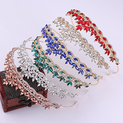 Alloy Tiaras / Headpiece with Crystal / Crystal / Rhinestone / Metal 1 pc Wedding / Birthday Headpiece
Alloy Tiaras / Headpiece with Crystal / Crystal / Rhinestone / Metal 1 pc Wedding / Birthday Headpiece