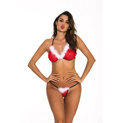 Women's Lace Sexy Matching Bralettes Nightwear Solid Colored Black White Red S M L / Halter Neck
Women's Lace Sexy Matching Bralettes Nightwear Solid Colored Black White Red S M L / Halter Neck
