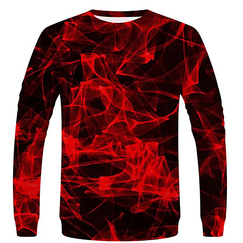 Men's Daily Holiday Street chic / Exaggerated EU / US Size T-shirt - Geometric / Color Block / 3D Round Neck Red / Long Sleeve
Men's Daily Holiday Street chic / Exaggerated EU / US Size T-shirt - Geometric / Color Block / 3D Round Neck Red / Long Sleeve