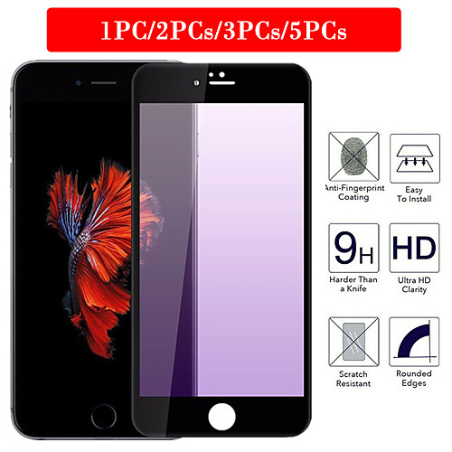1PC/2PCs/3PCs/5PCs Polished silk screen printing purple light eye protector hd iphone 8/7/8p/7p/ 66s /6p 6Sp tempered film
1PC/2PCs/3PCs/5PCs Polished silk screen printing purple light eye protector hd iphone 8/7/8p/7p/ 66s /6p 6Sp tempered film