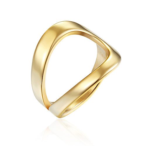 Men's Women's Band Ring Ring 1pc Gold Silver Titanium Steel Stylish Basic Casual / Sporty Gift Daily Jewelry
Men's Women's Band Ring Ring 1pc Gold Silver Titanium Steel Stylish Basic Casual / Sporty Gift Daily Jewelry