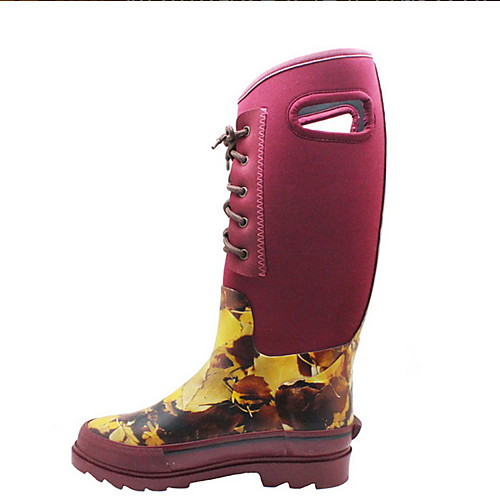 Women's Boots Rain Boots Flat Heel Round Toe PU Mid-Calf Boots Fall & Winter Red
Women's Boots Rain Boots Flat Heel Round Toe PU Mid-Calf Boots Fall & Winter Red