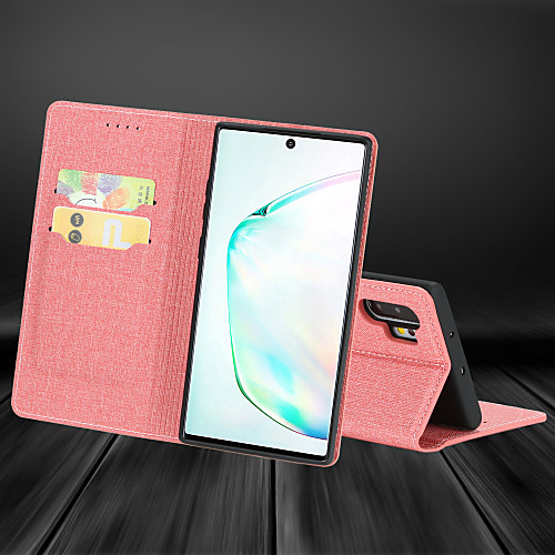 Case For Samsung Galaxy Galaxy S10 / Galaxy S10 Plus / Galaxy Note 10 Card Holder / Shockproof / Flip Back Cover Solid Colored PU Leather / TPU
Case For Samsung Galaxy Galaxy S10 / Galaxy S10 Plus / Galaxy Note 10 Card Holder / Shockproof / Flip Back Cover Solid Colored PU Leather / TPU